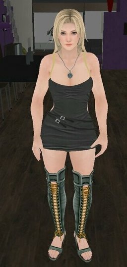 Tina Slutty Dresses для GTA San Andreas