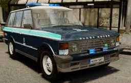 Range Rover Classic ELS Police